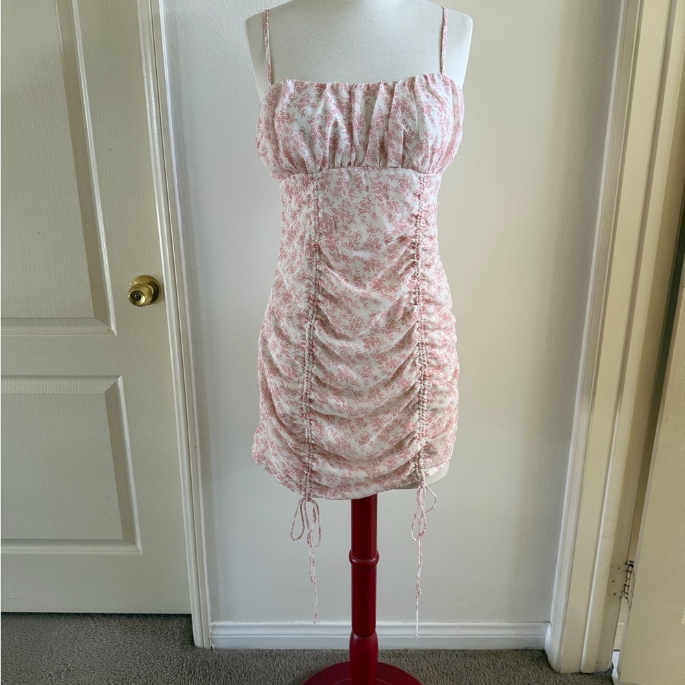 Princess Polly Pink Floral Mini Dress